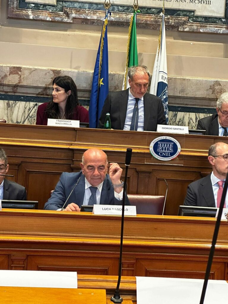 luca mascolo presidente di Anea e dell'Ente idrico campano