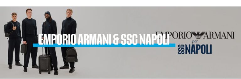 Napoli, la linea Formal Wear Emporio Armani disponibile anche nello store online