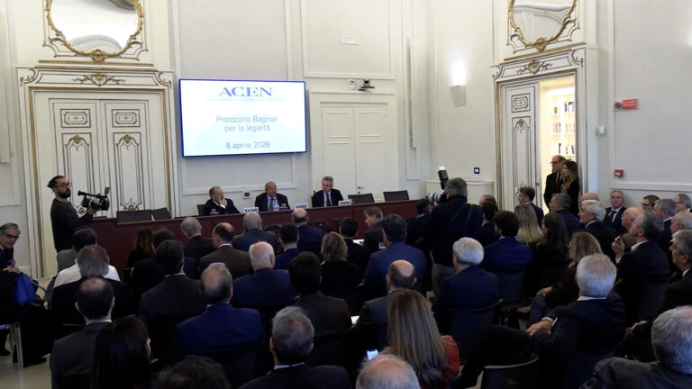 Lavori America's Cup, nella sede dell'Acen siglata intesa per sicurezza e legalità