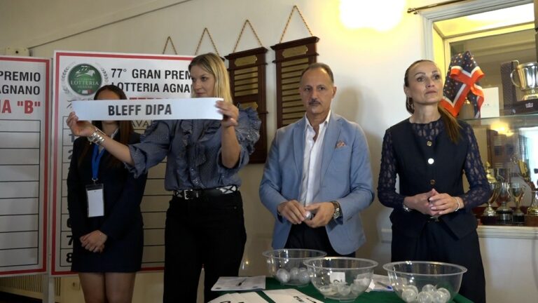 Gran premio Lotteria Agnano, sorteggiate batterie di partenza