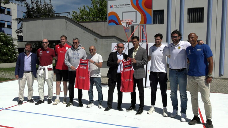Basket, Lumos e Pistoia in campo per riqualificare i playground toscani