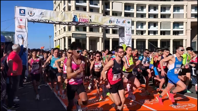 Sport, grande successo per la "Salerno Corre"