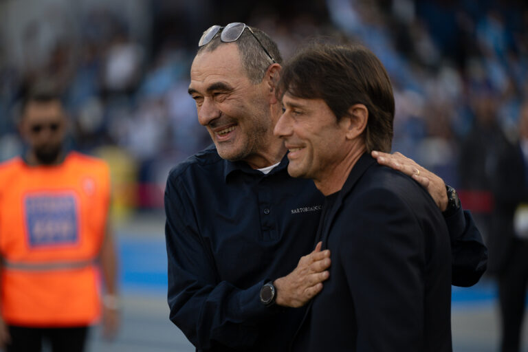 Napoli, Maurizio Sarri è l’opzione più forte in caso di addio di Antonio Conte
