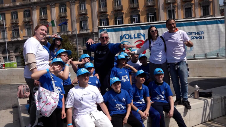 Napoli capitale europea dello sport: a piazza Municipio apre villaggio del volley
