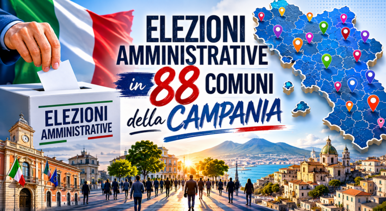 Elezioni amministrative, urne aperte in 88 comuni della Campania. Si vota fino a domani