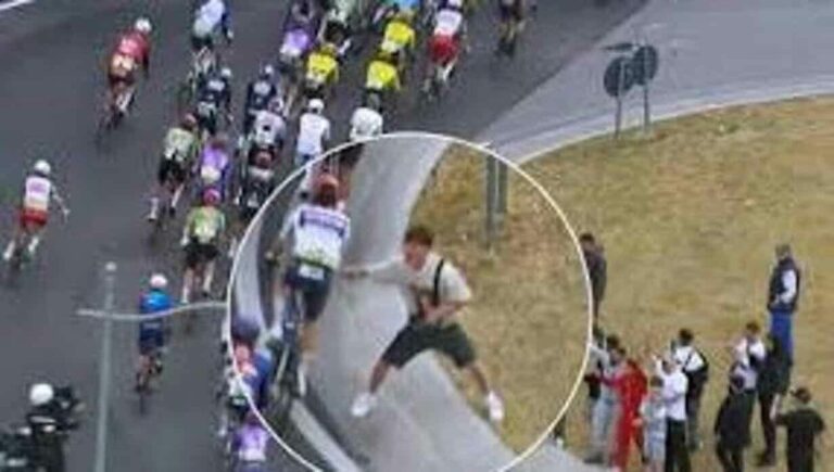 "Daspo" per i due giovani che cercarono di far cadere i ciclisti nel comune di San Vitaliano durante il passaggio del Giro d'Italia
