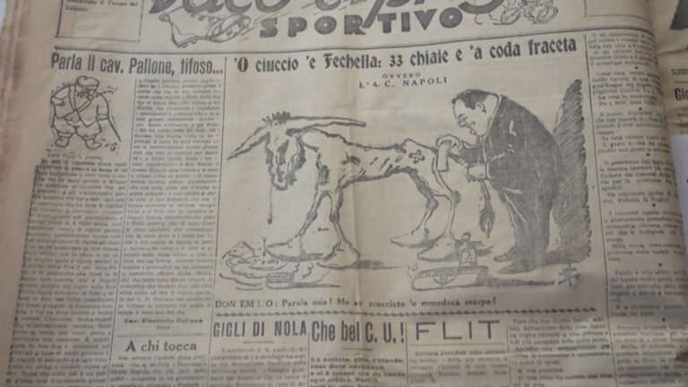 Emeroteca Tucci, mostra sui 100 anni del Napoli: raccontata la storia del Ciuccio