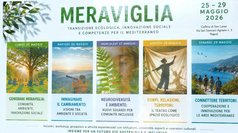 Lavoro e sostenibilità ambientale, presentato a Napoli “Meraviglia”