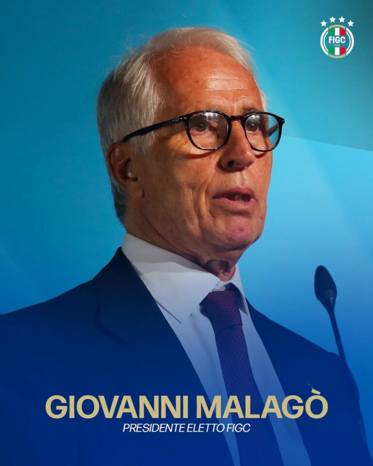 Giovanni Malagò eletto nuovo presidente della FIGC