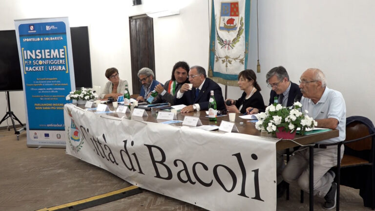 Lotta al racket a Bacoli, siglato accordo tra comune e FAI