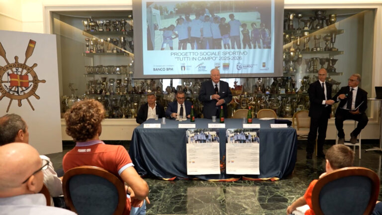 "Tutti in Campo", progetto sociale presentato al Circolo Canottieri di Napoli