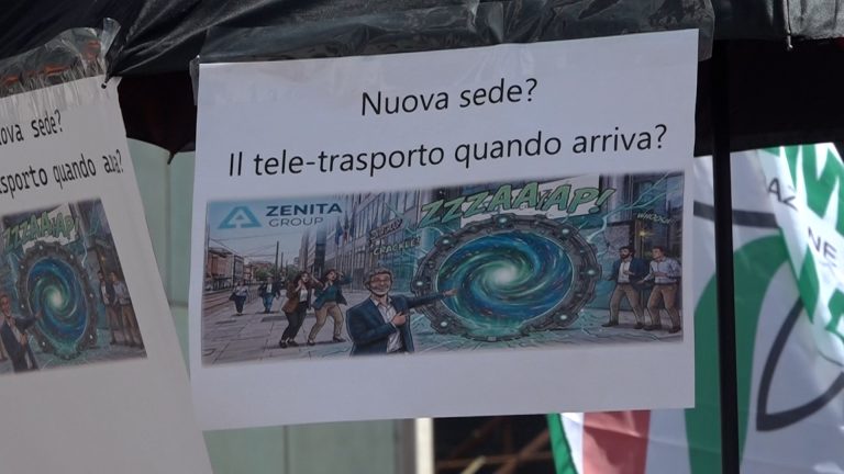 protesta lavoratori zenita group