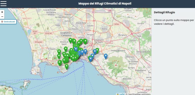 Caldo torrido, Napoli si dota di una mappa online dei rifugi climatici: chiese e giardini diventano oasi