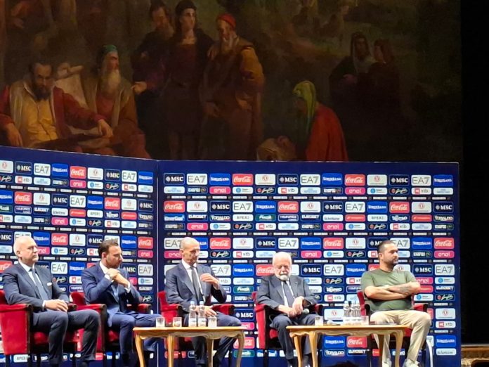 La presentazione di Allegri