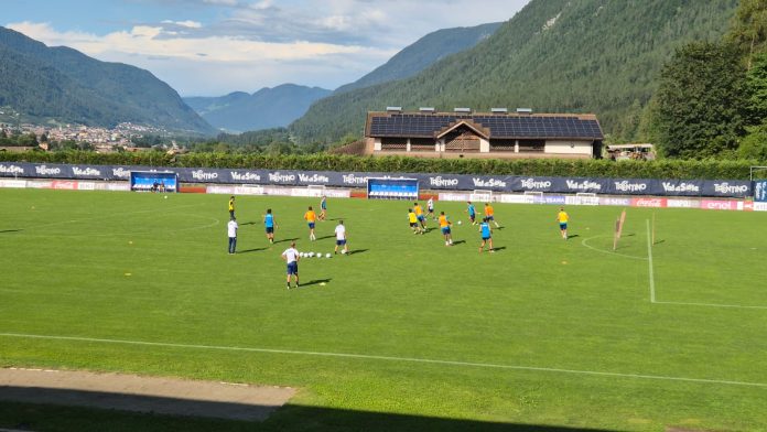 Allenamento pomeridiano del Napoli