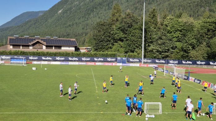 Allenamento pomeridiano del Napoli (Videoinformazioni.com)