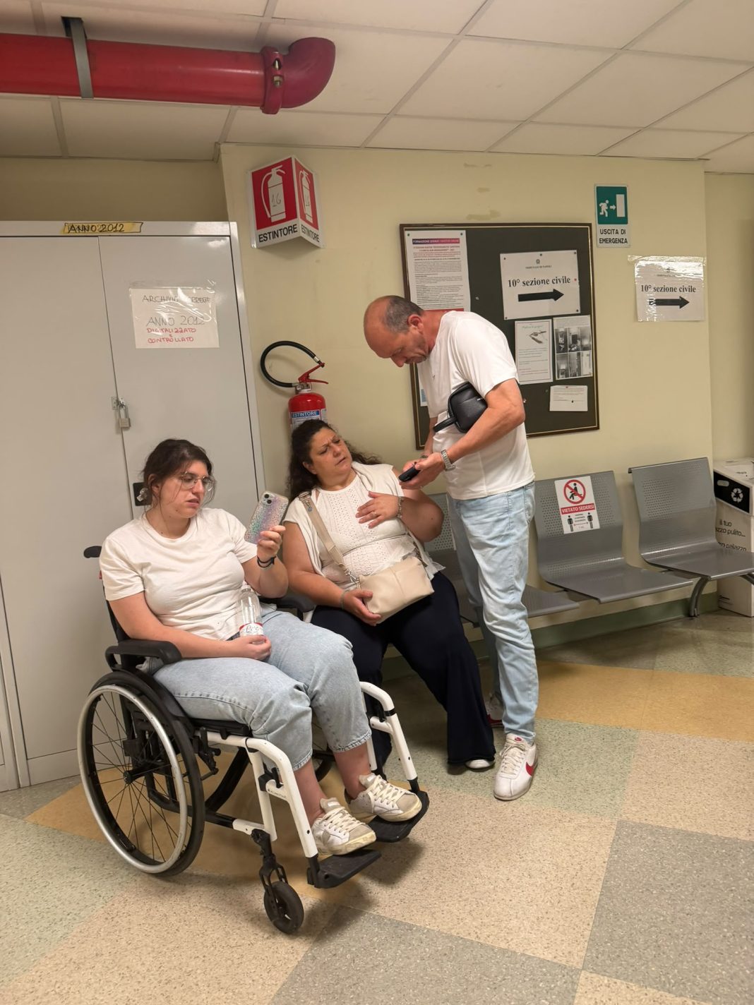 Disabile rischia lo sfratto