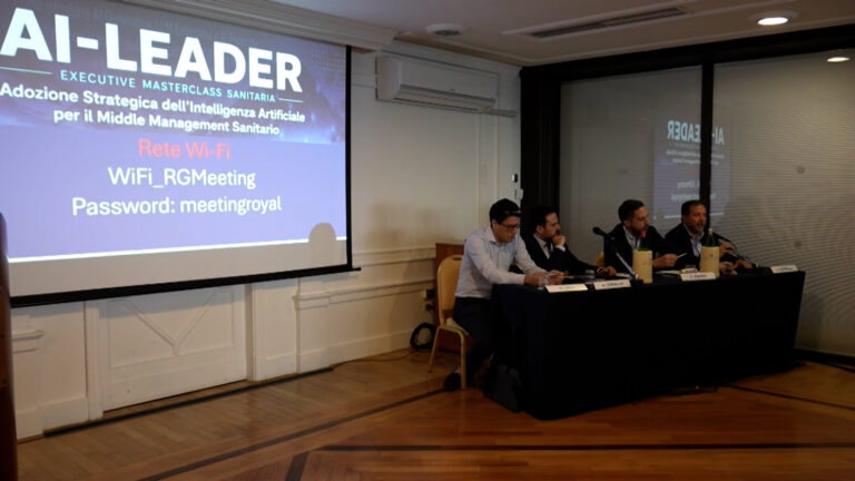 AI-leader, percorso formativo dedicato ai manager della sanità