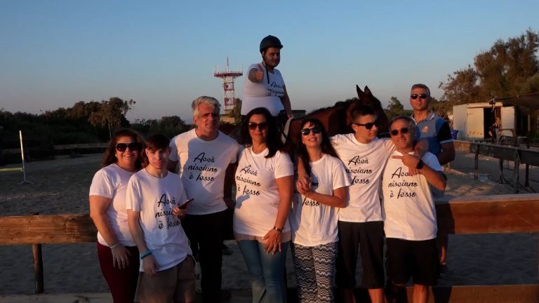Disabilità, una giornata a cavallo per i ragazzi di Anef