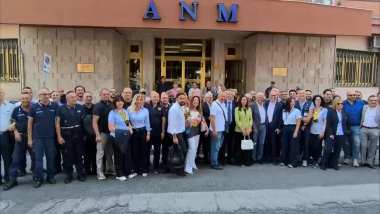 Trasporti, comune di Napoli firma concordato con lavoratori Anm