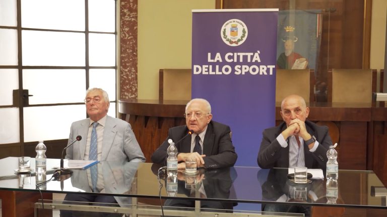 , De Luca candida l'Arechi di Salerno: "Presentiamo il dossier alla UEFA"