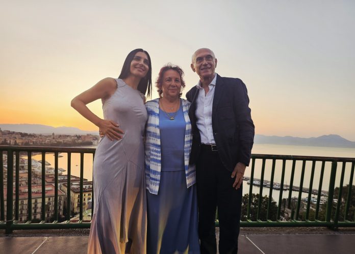 Assessora Armato con Veronica Simioli e Mario Martone