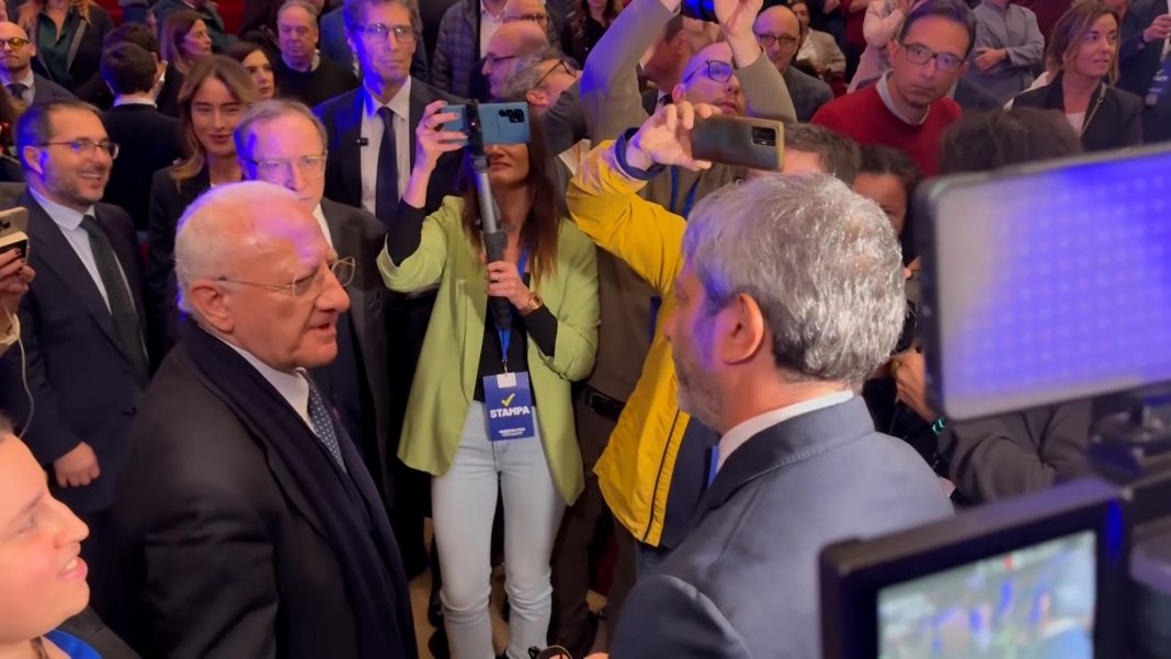 vincenzo de luca e roberto fico