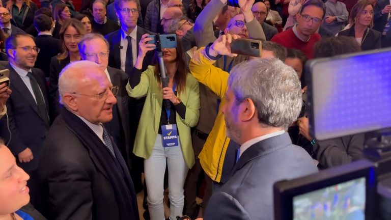 vincenzo de luca e roberto fico