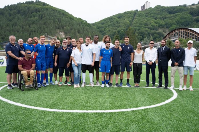 Tommaso Bianchini al Prosolidar Inclusive Sports Center a Roccaraso