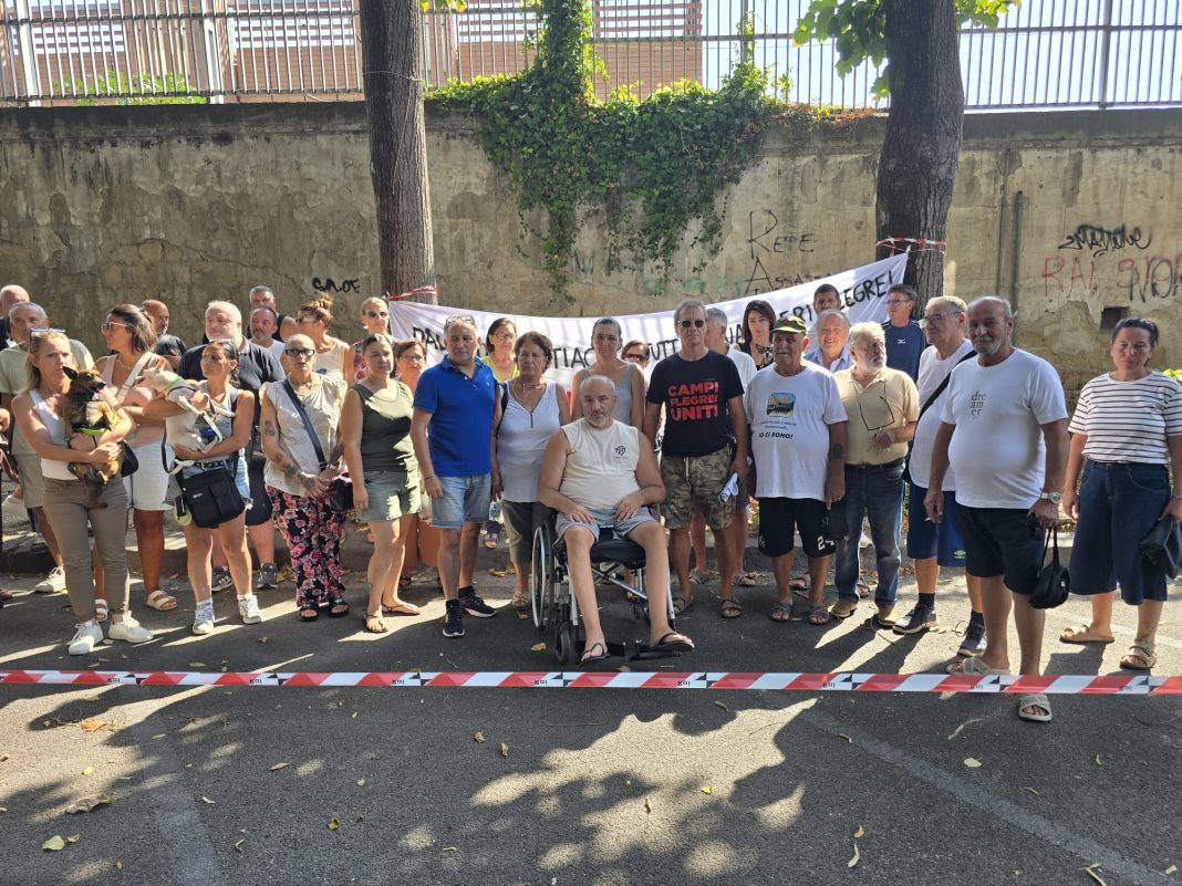 sfollati di via artiaco pozzuoli