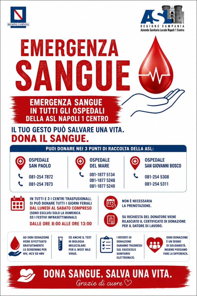 Emergenza sangue
