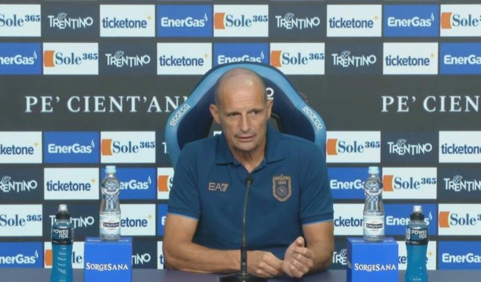 Allegri in conferenza stampa