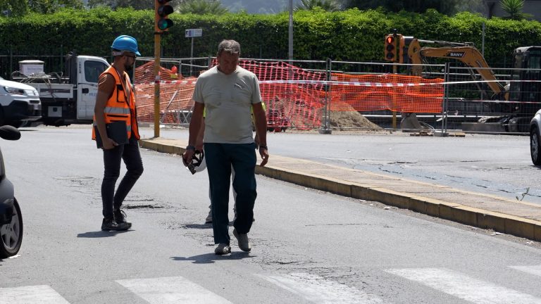 Fuga di gas a Fuorigrotta