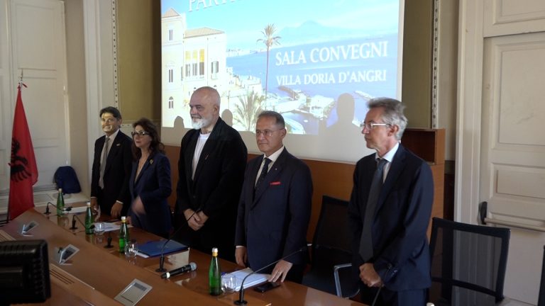 Visita istituzionale del primo ministro albanese a Napoli, Rama: "Italia alter ego europeo dell'Albania"