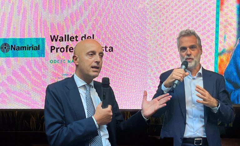Commercialisti, l'Ordine di Napoli primo in Italia a lanciare il Wallet di Identità Digitale per il professionista, realizzato sulla Wallet Platform di Namirial