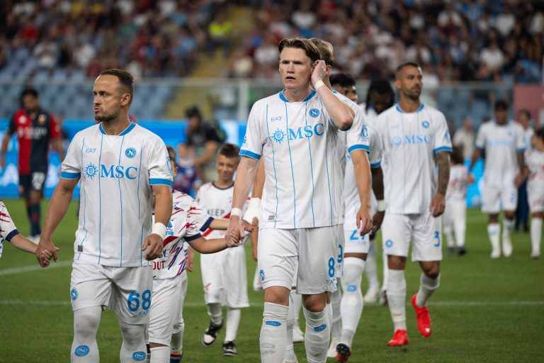 Napoli, occhio a McTominay: contro l’Inter può finire in panchina