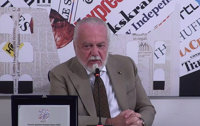 De Laurentiis sul centro sportivo: “Lo farò a Qualiano, ci saranno dieci campi per prima squadra e settore giovanile”