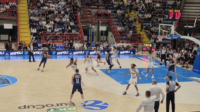Napoli Basket-Bourg en Bresse di EuroCup (Videoinformazioni.com)