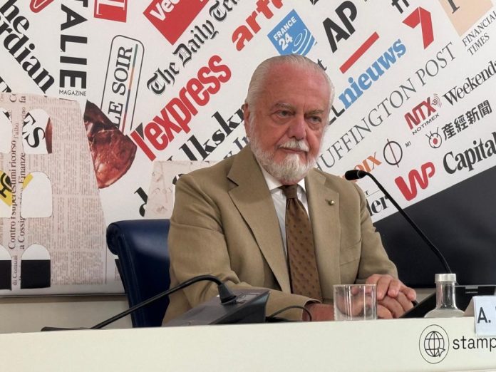 De Laurentiis (fonte: SSC Napoli)