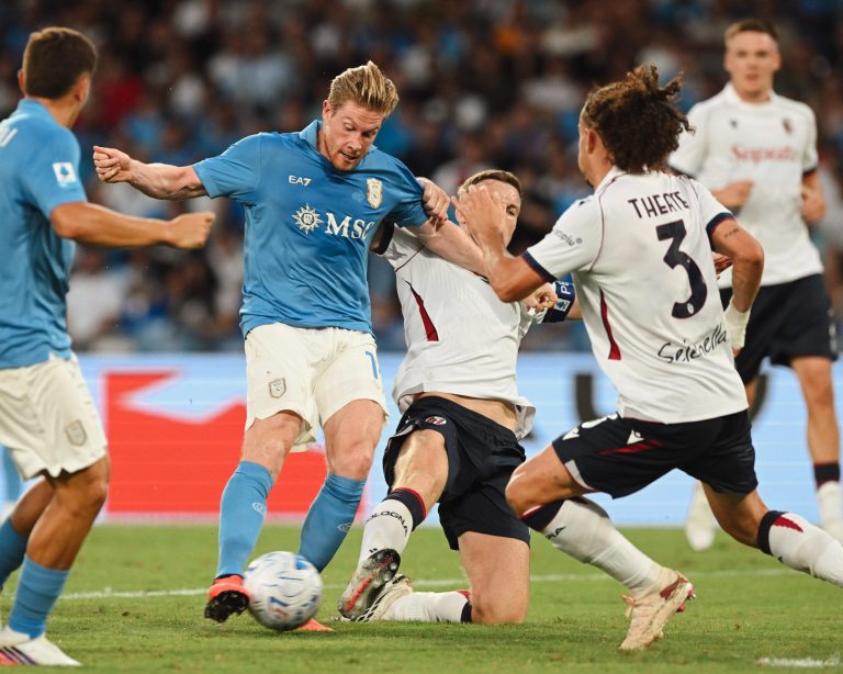 Fiorentina-Napoli, buone notizie per Allegri: il punto sulle condizioni di De Bruyne