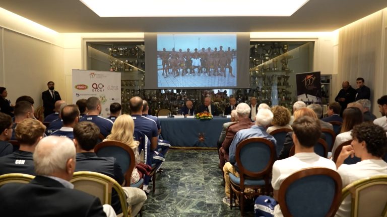 Pallanuoto, presentazione ufficiale della nuova squadra Canottieri Napoli