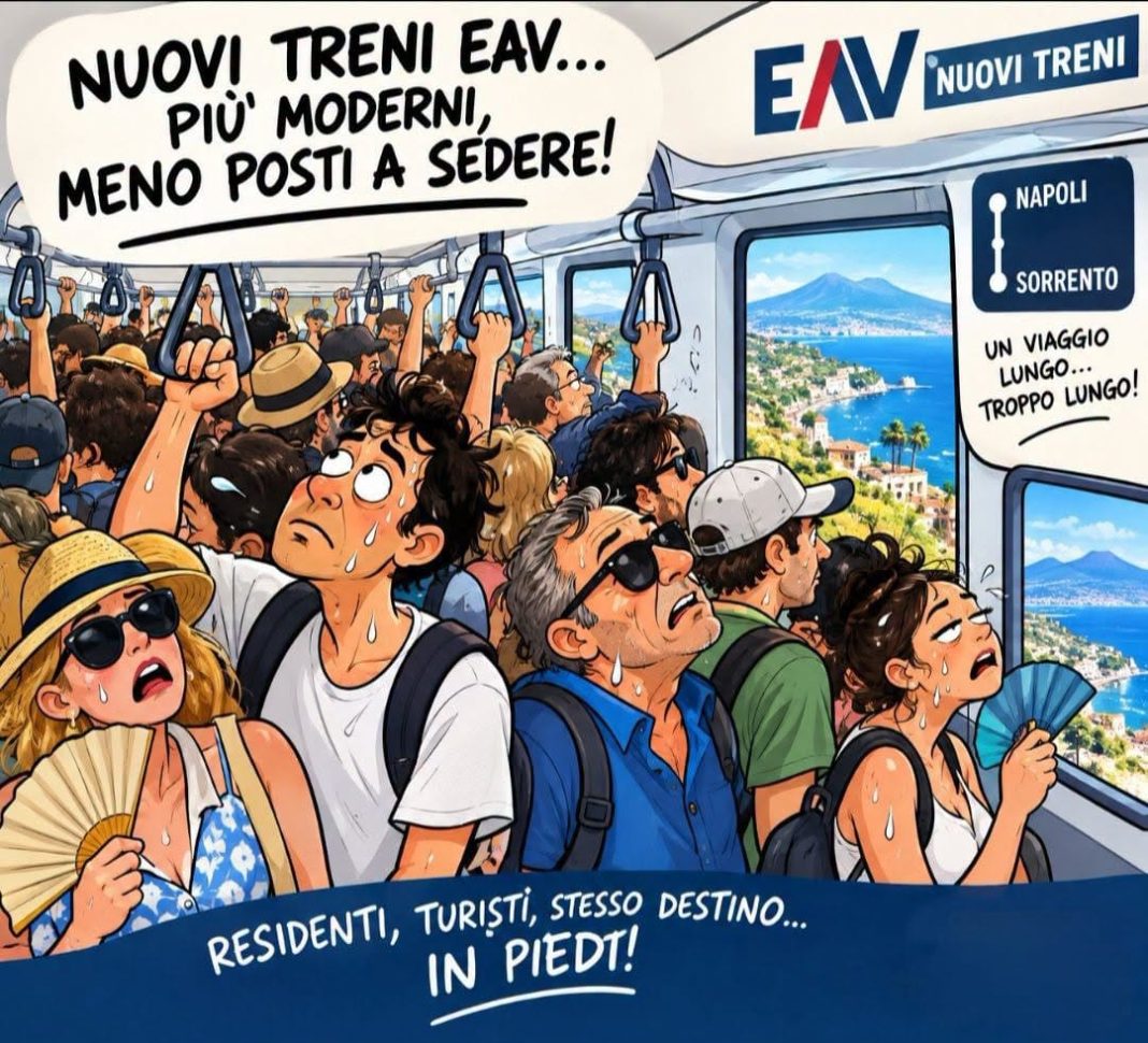 L’Eav invece di occuparsi dei disservizi diffida i gruppi social che informando li denunciano