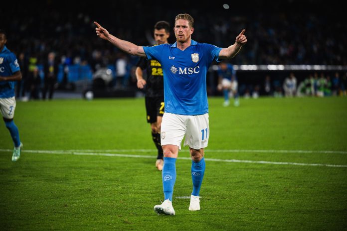 De Bruyne (fonte: SSC Napoli)