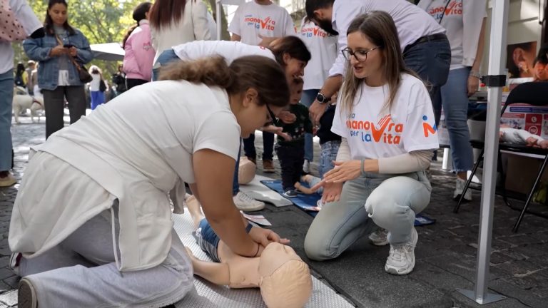 Manovre salvavita per bambini, a Napoli "SIMEUP"