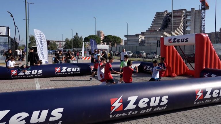 Città Parthenope Sport in tour fa tappa a Scampia